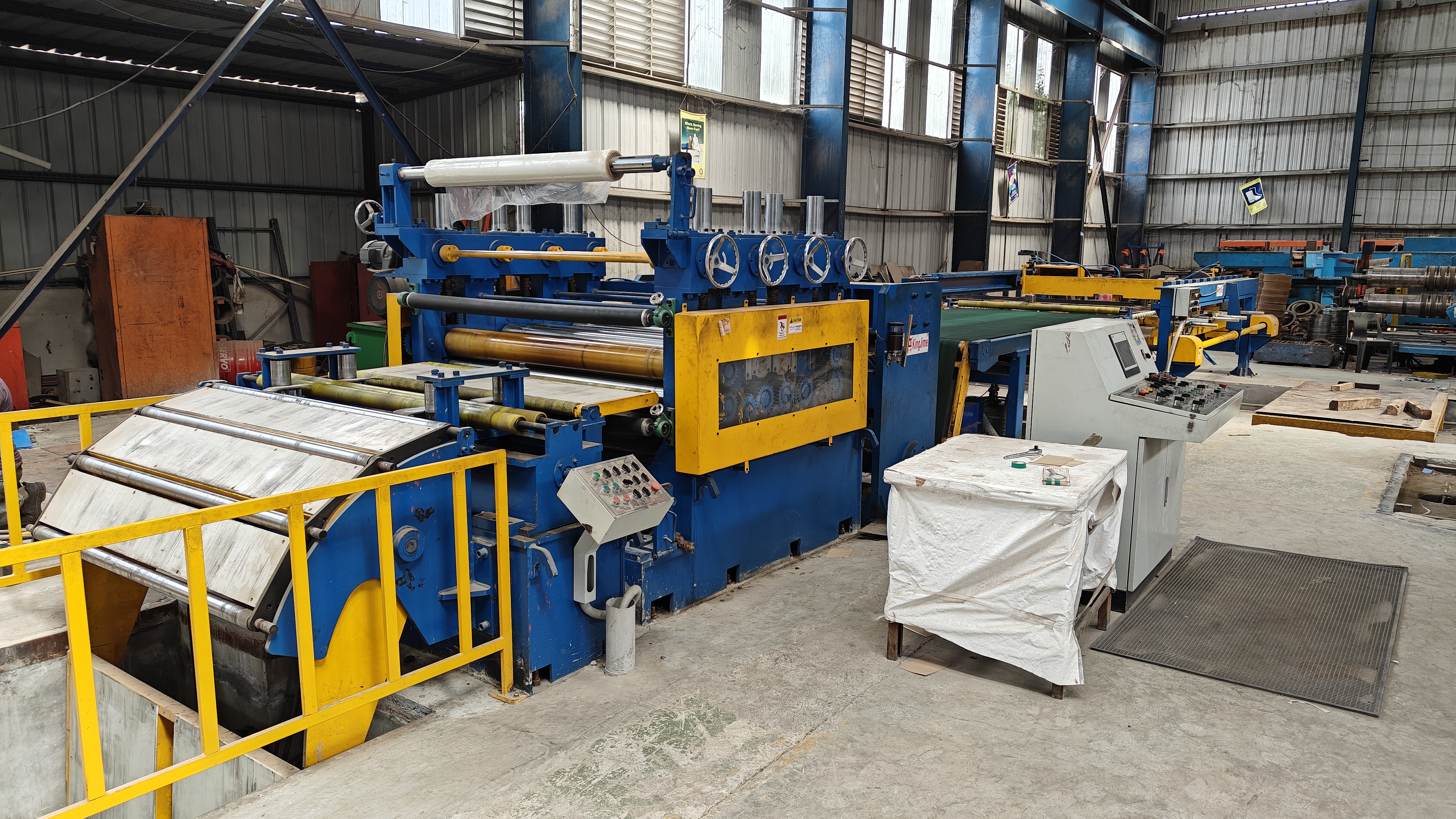 KingJime line decoiler and frame