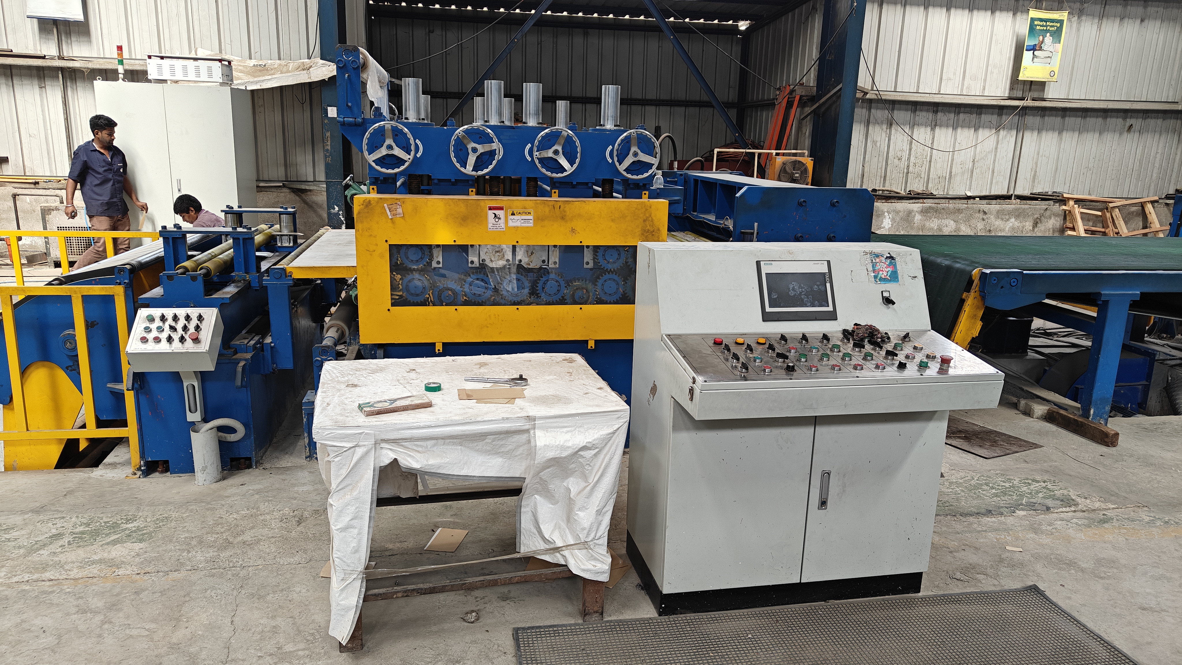KingJime shear and leveler gearbox